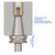 DCBT50 ER50 Collet Chucks