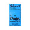 Pentel 12 x 2B 0.7mm Leads - 2B 0.7mm leads for Pentel mechanical pencil. Pack of 12 leads.