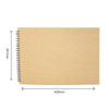 Artway ENVIRO Spiral Bound Recycled Sketchbook - 170gsm - A3 Landscape - Size