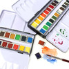 Artway Watercolour Paint Sets - Use the lid or the fold out panel as palettes - practical and versatile set for plein air painters and for those moments of inspiration on-the-move