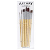 Artway Short Handle Synthetic Paintbrush Set (x7)