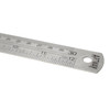 Artway Stainless steel ruler with metric and imperial measurements. Available in two lengths of 30cm or 50cm. Conversion tables on rear side, and a convenient hole for hanging in your studio or workshop.