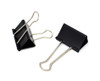 Two of the binder clips placed across from one another