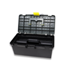 Toolbox with Metal Clasp - 16" - 400mm with padlock loop