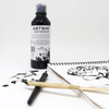 Artway Black Indian Drawing Ink - 120ml/300ml/5ltr sizes