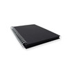 Artway STUDIO Spiral Bound Black Card Sketchbook - Side View