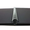 Artway STUDIO Spiral Bound Black Card Sketchbook - Sprial Shot