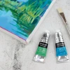 Winsor & Newton Artisan 37ml Watermixable Oil  - Titanium White - In use