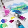 Winsor & Newton Artisan 37ml Watermixable Oil  - Titanium White - In use alt