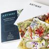 Artway Watercolour Postcards — pad shown at an angle, thick 300gsm cold-pressed sheets