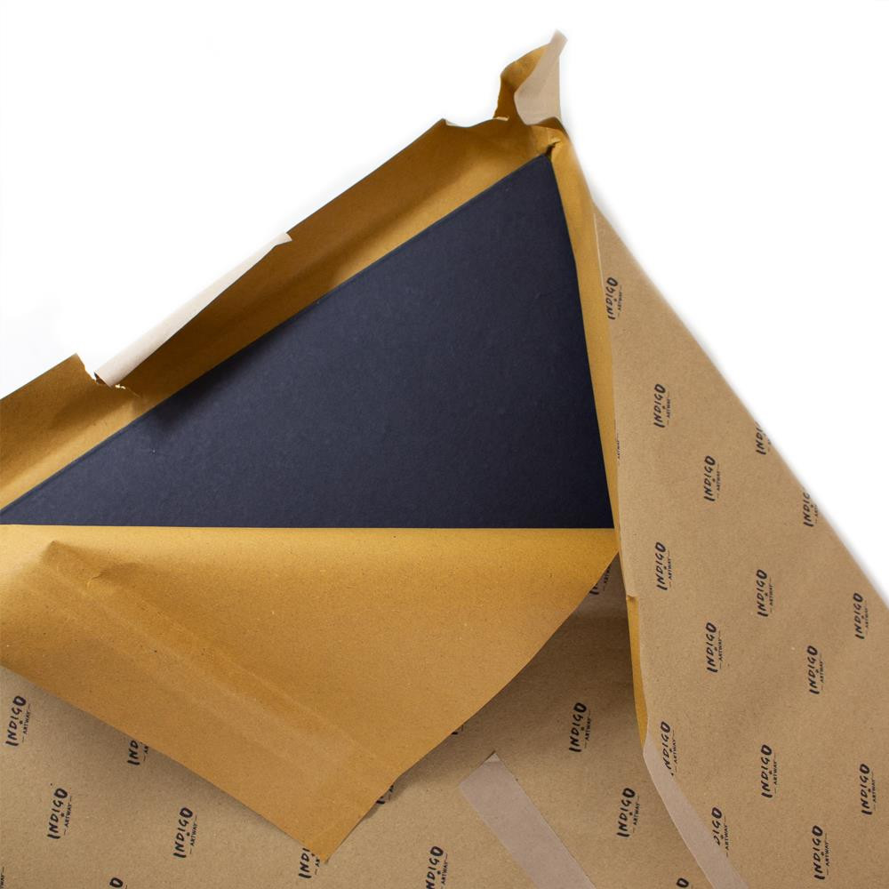 Indigo Artpapers 15,2 x 30,5 cm, 100% cotone, carta fatta a mano con bordi in WiroPad, 300 g/m², 24 fogli/blocco, 1 ciascuno (CO300612CPWP