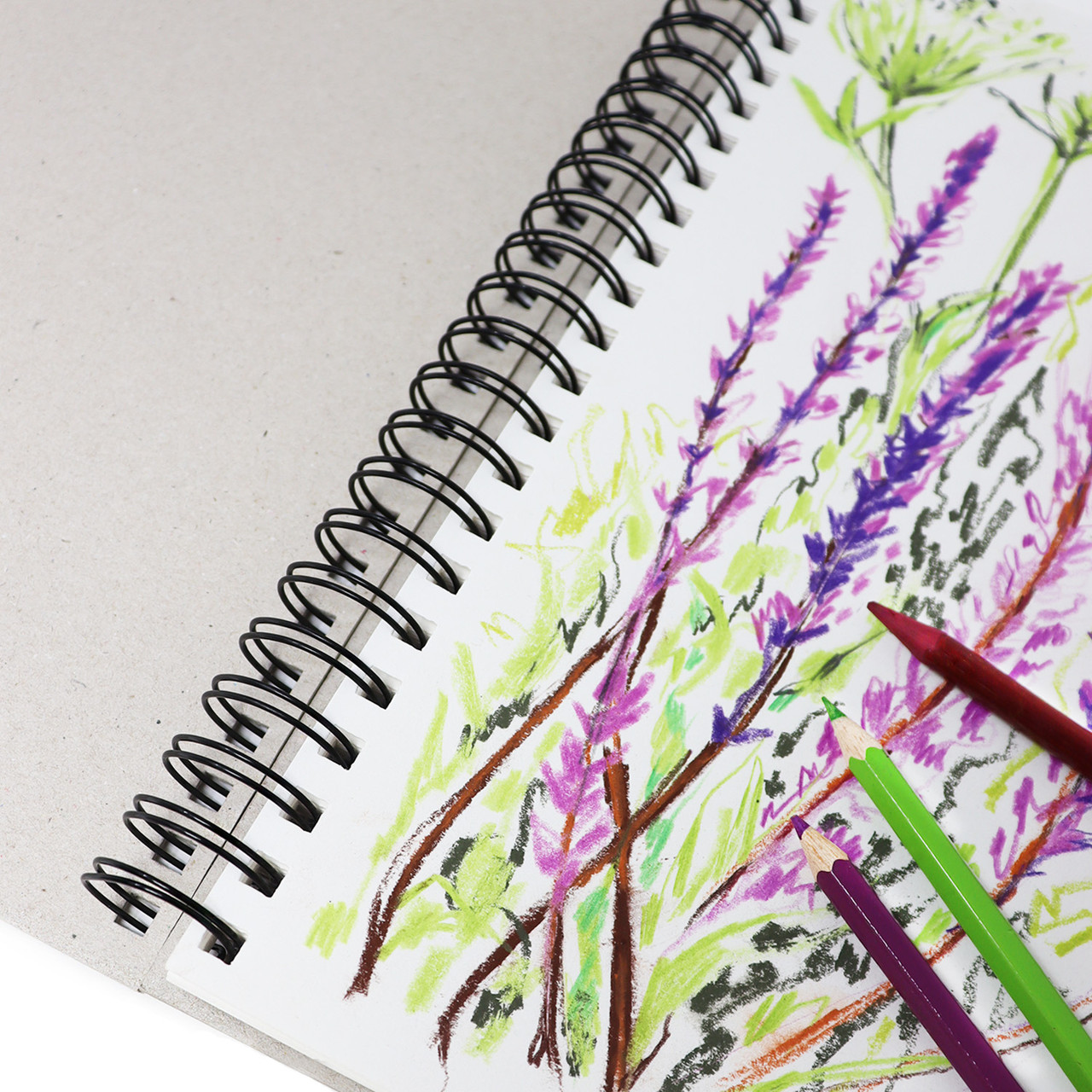 Artway Enviro - Recycled A4 Cartridge Paper for Drawing - Ideal for dry art applications - 170gsm - A4 (400 sheets