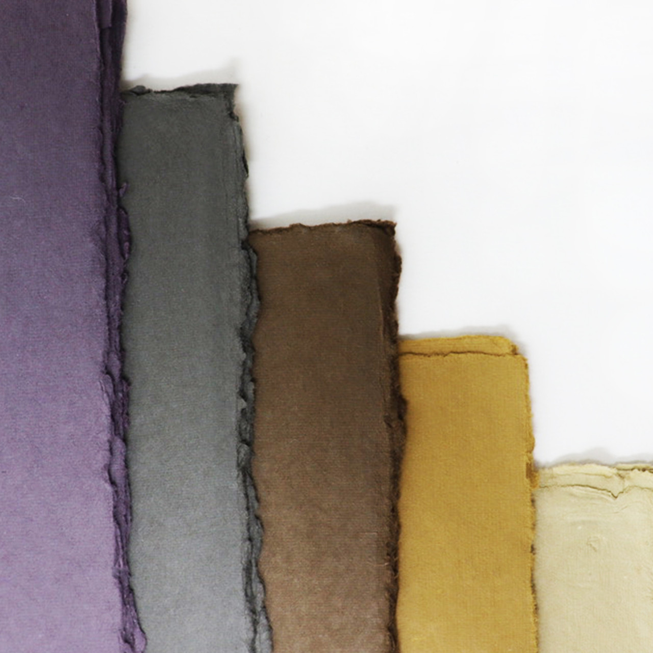 Coloured Cotton Rag Paper — A4 Earthy Tones | Artway