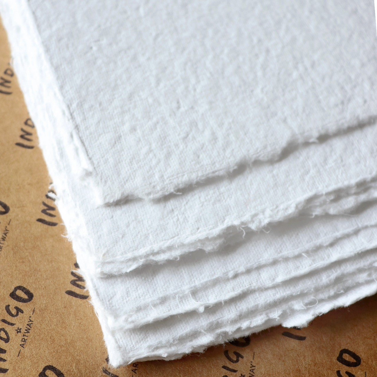 Artway Indigo Handmade Paper Packs - 350gsm Mid Texture - 100