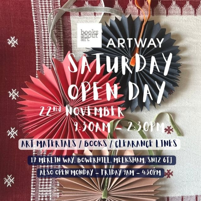 Artway Saturday Open Day ! - Nov 2025