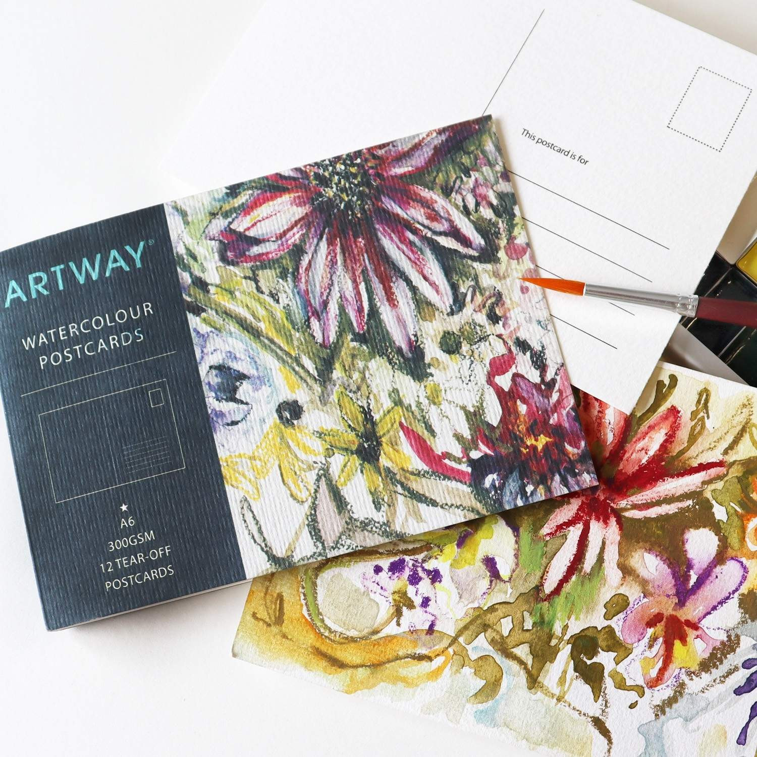 Watercolour Postcards: Paint Your Summer and Post It Home