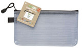 Eco Eco Super Strong Pencil Case/Bag 230mm x 125mm - Made from 95% recyclable material this really handy sized bag is perfect for storing all your bits and pieces - pencils/materials/sewing equipment etc.