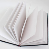 Artway INDIGO Casebound Handmade Sketchbook - 150gsm - A6 Landscape - Fan