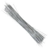 Florist Wire - Steel - 0.9mm x 300mm - Mild steel wire with galvanised coating.