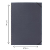 Artway 150gsm Indigo Handmade sketch book 35 sheets (70 sides)