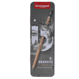 Graphite Drawing Pencil Set (6) - Exterior View