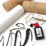 Artway Rice Paper Rolls, Ink and Brush Sets