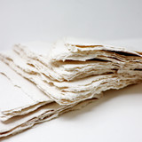 Artway INDIGO Handmade 100% Cotton-Rag Paper Packs - Mid Texture - Showing texture