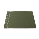 Artway Tree Free Japanese Stitch Notebook - Olive