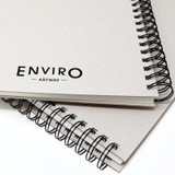Artway Enviro Greyboard Recycled Sketchbook in A4 - Stacked view shot