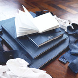 Artway Recycled Denim Sketchbooks - Showing the range off