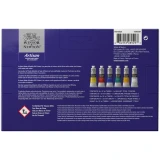 Winsor & Newton Artisan 6x37ml Watermixable Oils Starter Set - Back of box