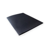 Artway A4 Black Paper Sketchbook — A4 softback shown at an angle, black card cover and stapled spine