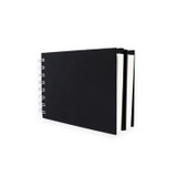 Artway STUDIO Spiral Bound Sketchbook - 170gsm - A6 Landscape - Twin Pack - Hero Shot