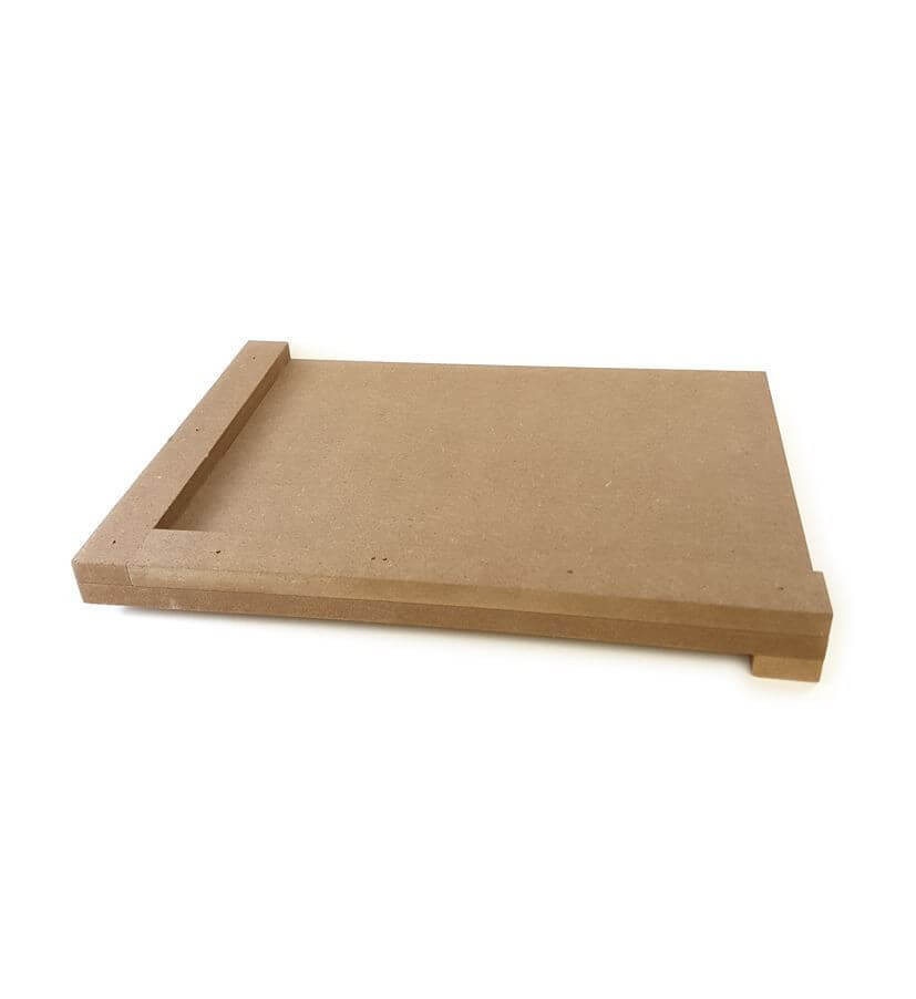 Wooden MDF Bench Hook Lino Cutting Board