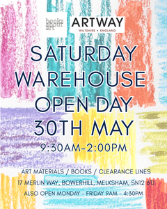 Come and See Us: Artway's Saturday Warehouse Open Day — 30th May