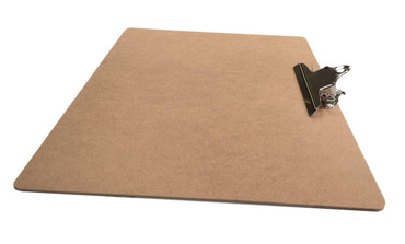 A3 Clipboard / Drawing board - Strong, hardboard clipboard with a glazed front providing a smooth drawing surface.