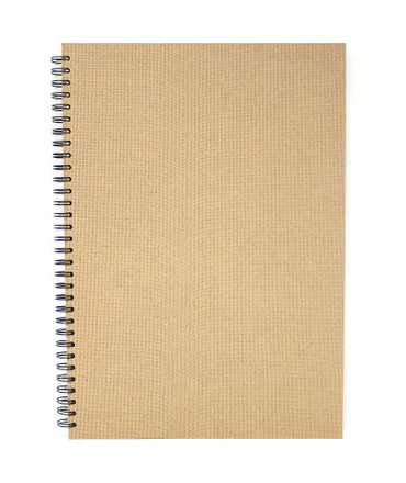 Artway ENVIRO Spiral Bound Recycled Sketchbook - 170gsm - A3 - Portrait - Front View