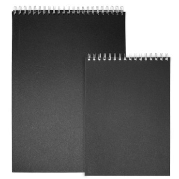 Artway 'Sketch' Spiral Bound sketchbook - 140gsm - A3/A4 Portrait - top bound - perfect for drawing and sketching with graphite, ink and soft media, the ‘Sketch’ range provides great quality materials at a great price - ideal for students, or price-conscious artists.