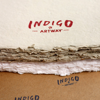 Artway INDIGO Handmade 100% Cotton-Rag Book Block - Hero Shot