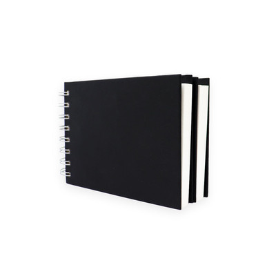 Artway STUDIO Spiral Bound Sketchbook - 170gsm - A6 Landscape - Twin Pack - Hero Shot