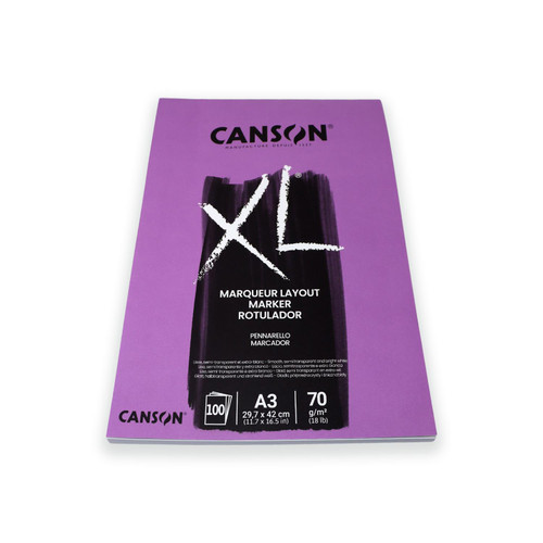 Canson XL A3 Marker Pad - 100 Sheets - Hero