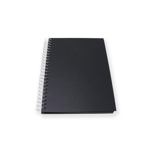 Artway STUDIO Spiral Bound Black Card Sketchbook - Hero