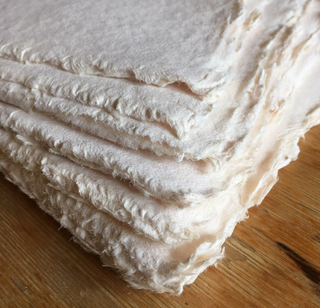 How our Artway INDIGO 100 Cottonrag paper is made Artway