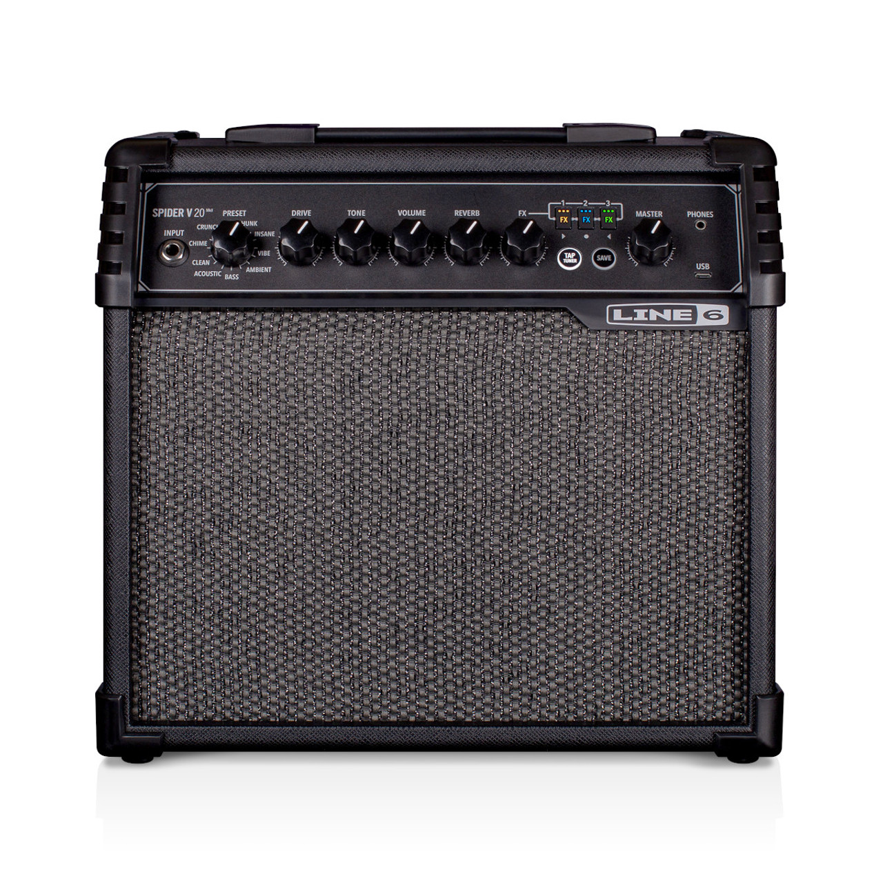 Spider V 20 MkII 20w Combo Guitar Amp (Certified Refurbished)