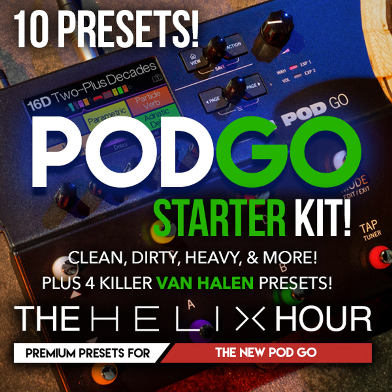 The PodGo Starter Kit - Line 6 Shop US