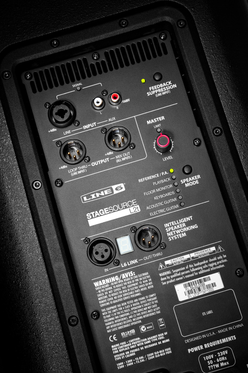 StageSource L2t Portable Loudspeaker System Line Shop US