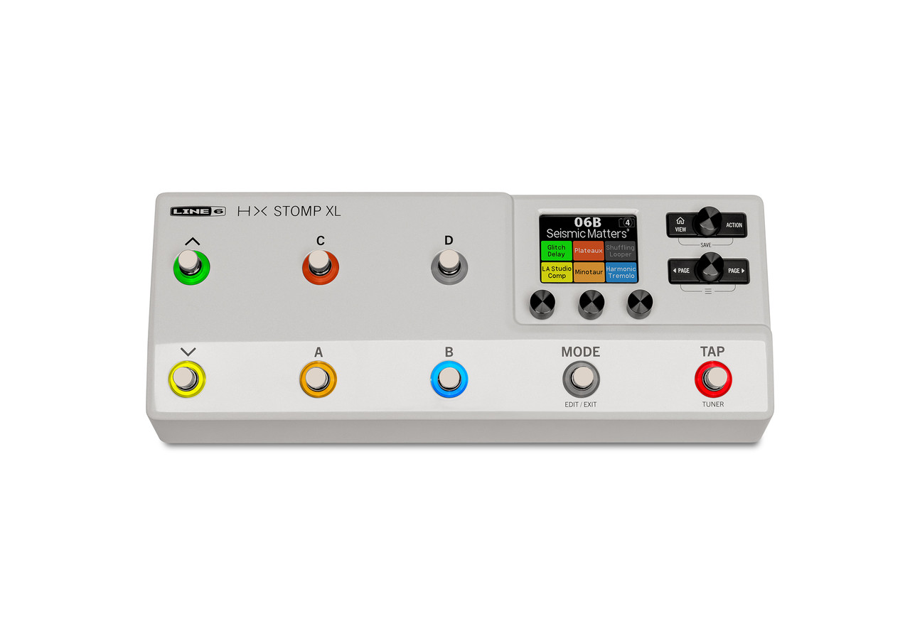 HX Stomp XL Limited Edition White Compact Amp & Effects Processor