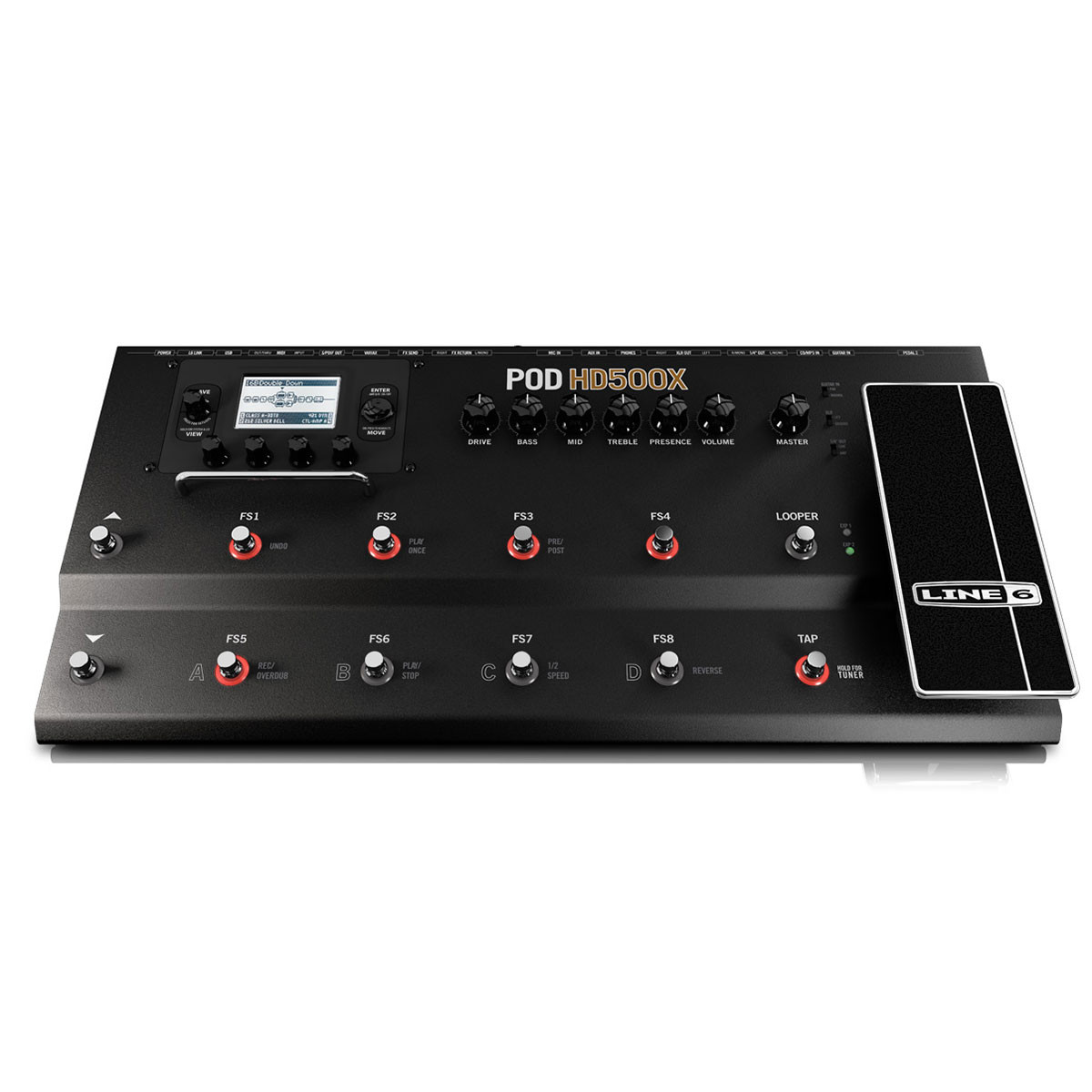 POD HD500X ギターエフェクター Amazon.com: Line 6 POD HD500X Guitar Floor Multi-Effects Pedal