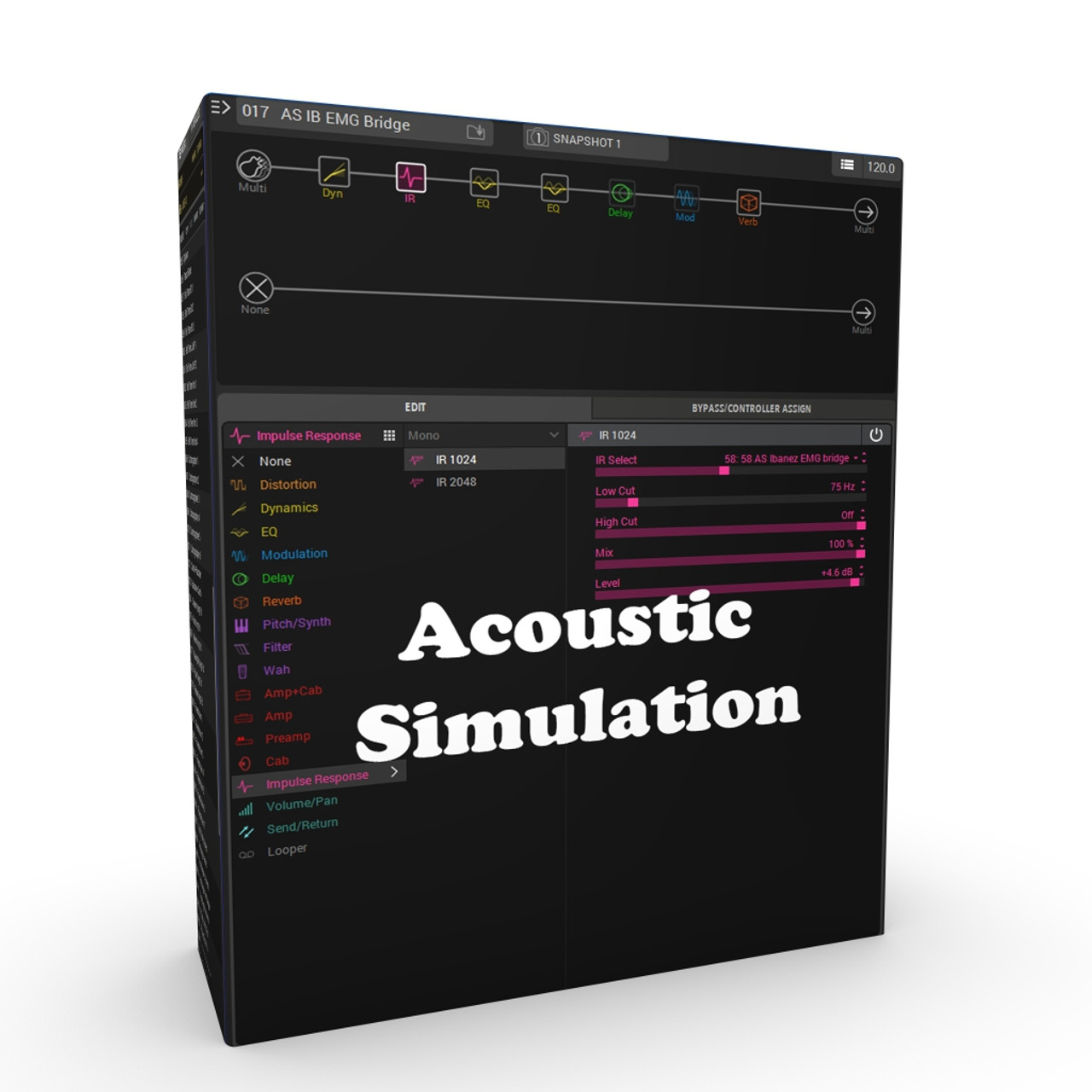 Helix Acoustic Simulation - Line 6 Shop US