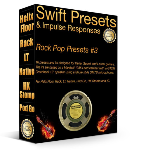 6 Swift Custom Rock Pop Presets #3